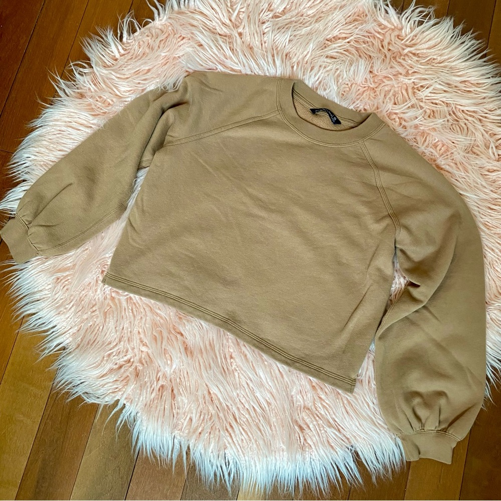 Abercrombie & Fitch Sweatshirt Tan